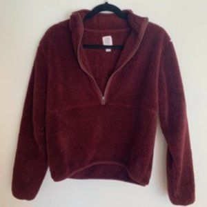 Quarter zipper sweater